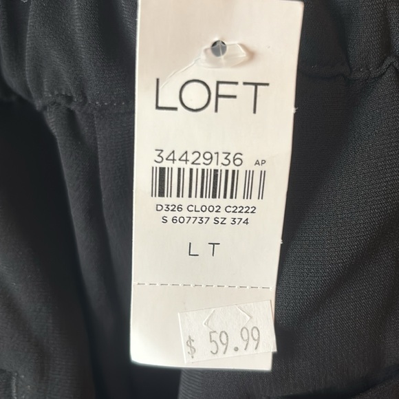 Loft black dress pants - size Large tall - Picture 6 of 7